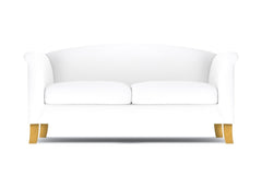 Albright Apartment Size Sofa :: Leg Finish: Natural / Size: Apartment Size - 74&quot;w