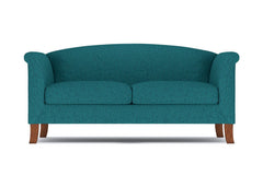 Albright Apartment Size Sofa :: Leg Finish: Pecan / Size: Apartment Size - 74&quot;w