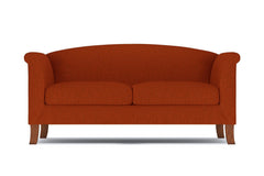 Albright Apartment Size Sofa :: Leg Finish: Pecan / Size: Apartment Size - 74&quot;w