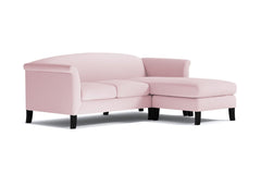 Albright Reversible Chaise Sofa :: Leg Finish: Espresso