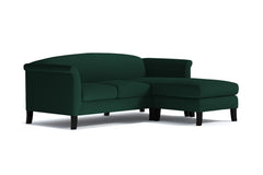 Albright Reversible Chaise Sofa :: Leg Finish: Espresso