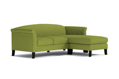 Albright Reversible Chaise Sofa :: Leg Finish: Espresso