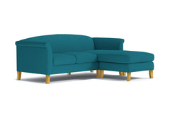 Albright Reversible Chaise Sofa :: Leg Finish: Natural
