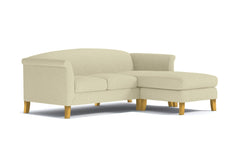 Albright Reversible Chaise Sofa :: Leg Finish: Natural
