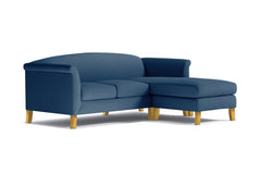 Albright Reversible Chaise Sofa :: Leg Finish: Natural