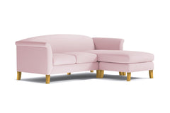 Albright Reversible Chaise Sofa :: Leg Finish: Natural