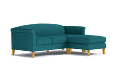 Albright Reversible Chaise Sofa :: Leg Finish: Natural