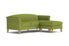 Albright Reversible Chaise Sofa :: Leg Finish: Natural
