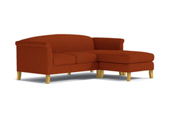 Albright Reversible Chaise Sofa :: Leg Finish: Natural