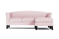Albright Reversible Chaise Sofa :: Leg Finish: Espresso