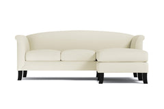 Albright Reversible Chaise Sofa :: Leg Finish: Espresso