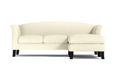 Albright Reversible Chaise Sofa :: Leg Finish: Espresso
