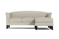 Albright Reversible Chaise Sofa :: Leg Finish: Espresso