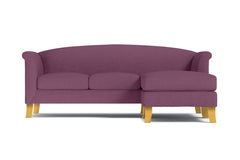Albright Reversible Chaise Sofa :: Leg Finish: Natural