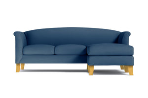 Albright Reversible Chaise Sofa :: Leg Finish: Natural