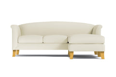 Albright Reversible Chaise Sofa :: Leg Finish: Natural