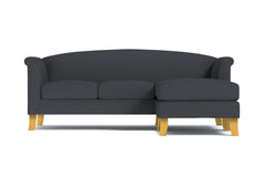 Albright Reversible Chaise Sofa :: Leg Finish: Natural