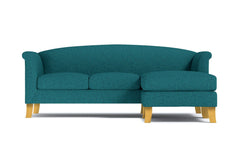 Albright Reversible Chaise Sofa :: Leg Finish: Natural