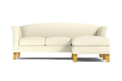 Albright Reversible Chaise Sofa :: Leg Finish: Natural