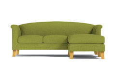 Albright Reversible Chaise Sofa :: Leg Finish: Natural