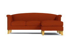 Albright Reversible Chaise Sofa :: Leg Finish: Natural