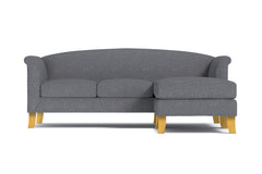 Albright Reversible Chaise Sofa :: Leg Finish: Natural