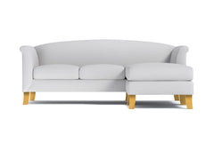 Albright Reversible Chaise Sofa :: Leg Finish: Natural