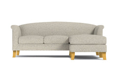 Albright Reversible Chaise Sofa :: Leg Finish: Natural