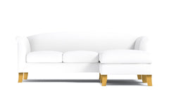 Albright Reversible Chaise Sofa :: Leg Finish: Natural