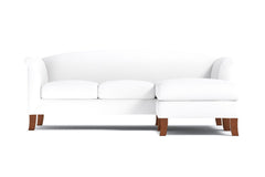 Albright Reversible Chaise Sofa :: Leg Finish: Pecan