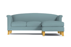 Albright Reversible Chaise Sofa :: Leg Finish: Natural