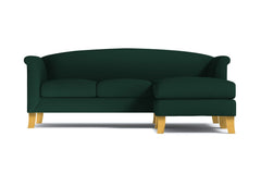 Albright Reversible Chaise Sofa :: Leg Finish: Natural