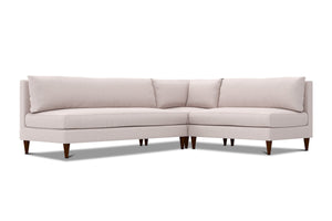 Magnolia Armless 3pc Modular Sectional Sofa