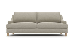 Soto Apartment Size Sofa :: Leg Finish: Weathered Oak