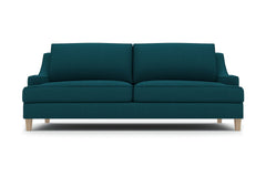 Soto Apartment Size Sofa :: Leg Finish: Weathered Oak