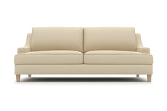 Soto Apartment Size Sofa :: Leg Finish: Weathered Oak