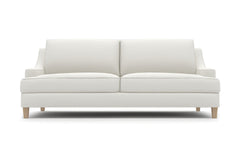Soto Apartment Size Sofa :: Leg Finish: Weathered Oak