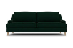 Soto Apartment Size Sofa :: Leg Finish: Weathered Oak