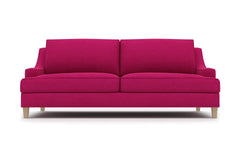 Soto Apartment Size Sofa :: Leg Finish: Weathered Oak