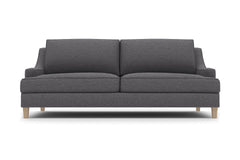 Soto Apartment Size Sofa :: Leg Finish: Weathered Oak