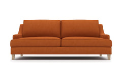 Soto Apartment Size Sofa :: Leg Finish: Weathered Oak
