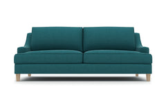 Soto Apartment Size Sofa :: Leg Finish: Weathered Oak