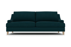 Soto Apartment Size Sofa :: Leg Finish: Weathered Oak
