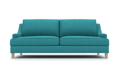 Soto Apartment Size Sofa :: Leg Finish: Weathered Oak