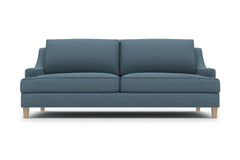 Soto Apartment Size Sofa :: Leg Finish: Weathered Oak