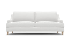 Soto Apartment Size Sofa :: Leg Finish: Weathered Oak