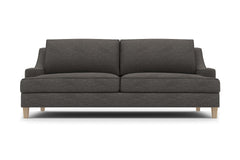 Soto Apartment Size Sofa :: Leg Finish: Weathered Oak