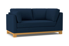 Avalon Left Arm Corner Apt Size Sofa :: Leg Finish: Natural / Configuration: LAF - Chaise on the Left