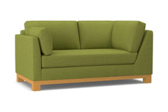 Avalon Left Arm Corner Apt Size Sofa :: Leg Finish: Natural / Configuration: LAF - Chaise on the Left