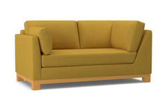 Avalon Left Arm Corner Apt Size Sofa :: Leg Finish: Natural / Configuration: LAF - Chaise on the Left
